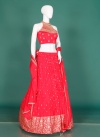 Faux Georgette Designer Lehenga Choli - 2